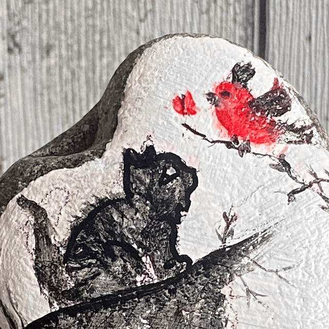 Le chat et l’oiseau 