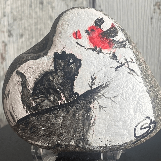 Le chat et l’oiseau 